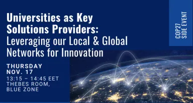 COP27 side event U7+