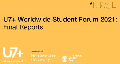 Final reports Student Forum 2021